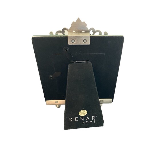 Lot of 2 Fleur-de-Lis Picture Frames Stained Glass French Country Style - Picture 13 of 16